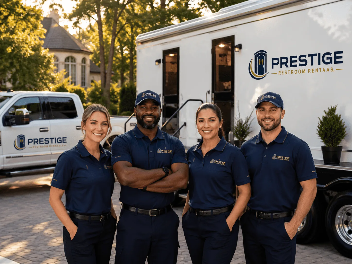 Trusted Luxury Portable Restrooms company in Tow, TX